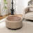 Eniyah Round Cocktail Ottoman with Storage-927757463