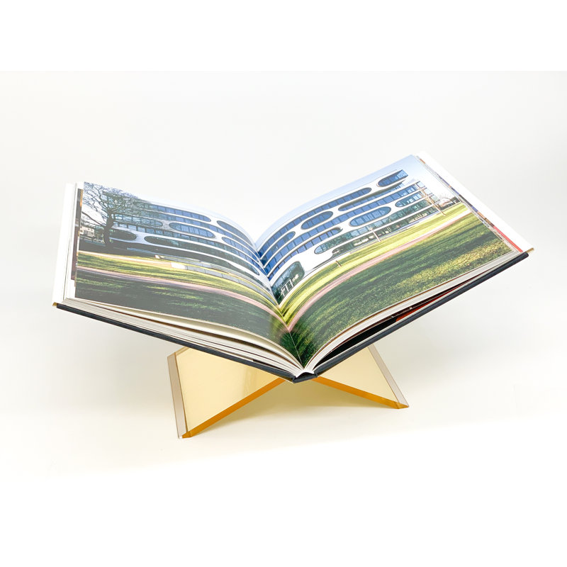 Acrylic Book Stand, Gold