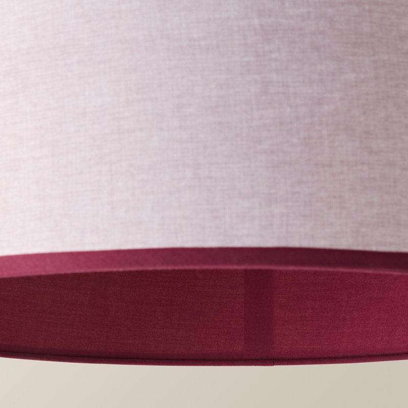 Tanae Large Woven Shade Colour Match Shade, Large 45cm, Pink