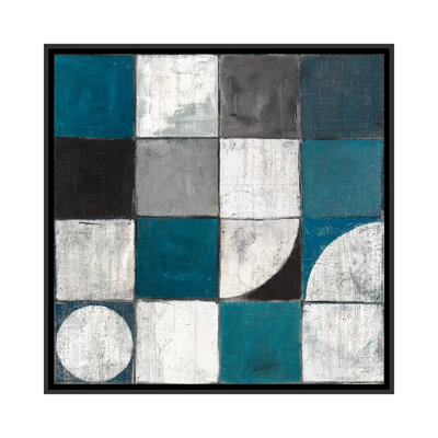 " Tango Detal I Blue & Grey " by Mike Schick