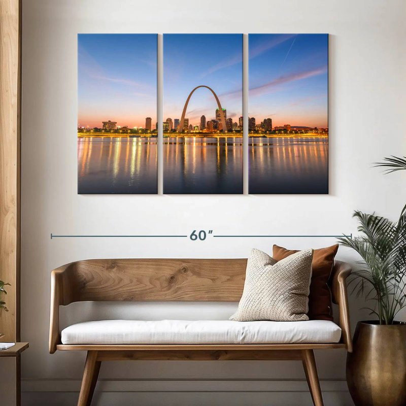 «Sydney St Louis», lumières de l'horizon, H 32 po x l 50 po
