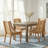 Farmhouse Rustic Side Chair - Durable Solid Wood Dining Chair With Linen Upholstered Seat & Decorative Armrests-661629257