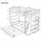Leyburn Twin Over Twin 4 Drawer Standard Bunk Bed with Trundle and Stairs-1550597288