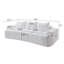 Canapé courbé en tissu 3 places Boucle-1759251612