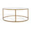 Table basse ronde en marbre Aughnaholle