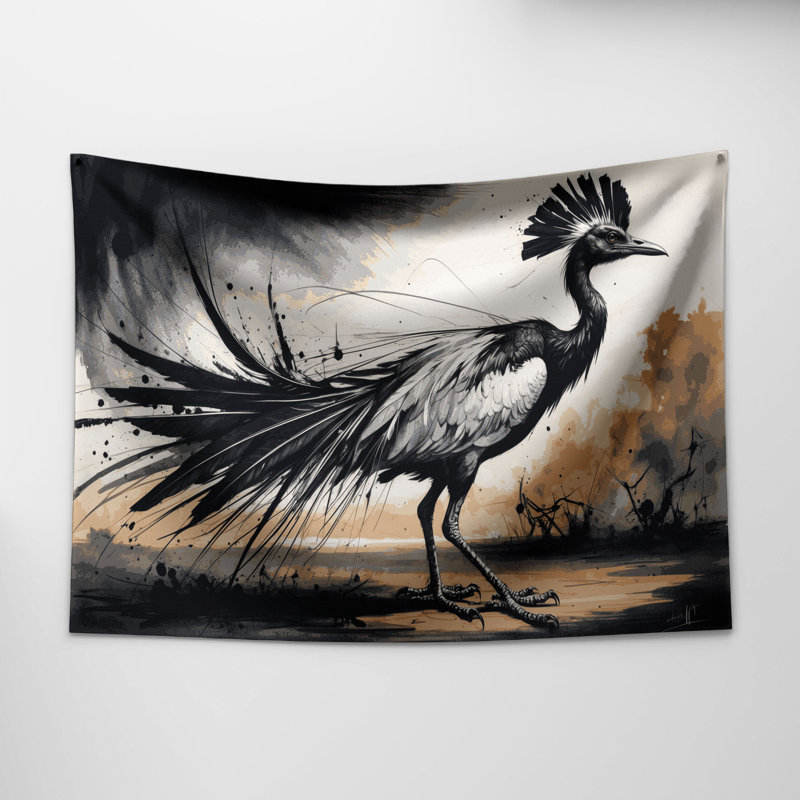 Tapisserie murale faune, 88" x 104"