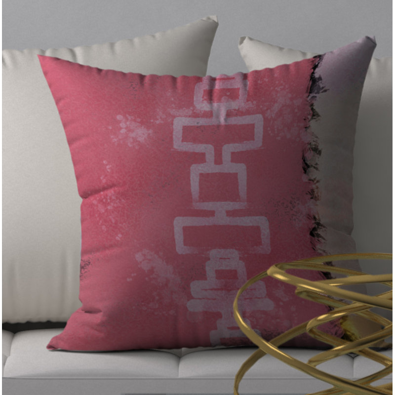 Housse de coussin carrée en épinette Speed, H 18 po x l 18 po