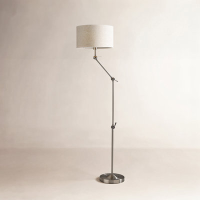 65.25'' Dimmable Swing Arm Floor Lamp