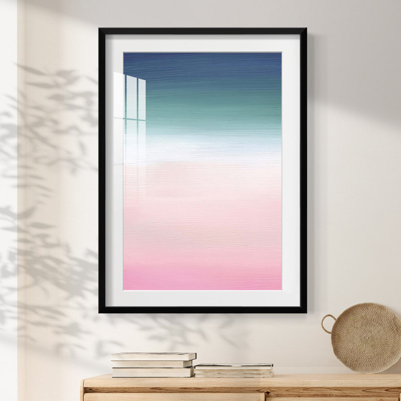 Tropic Blur I -Framed Print, Black