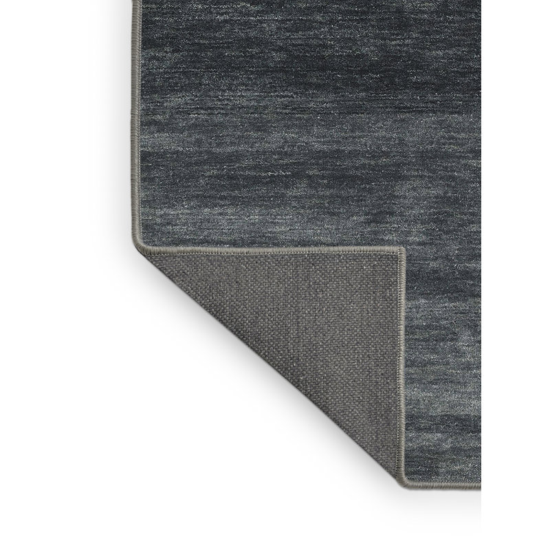 Tapis gris / noir Foxglove, Rectangle 2 pi x 5 pi