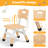 Kids Table And Chairs, Height Adjustable Toddler Table And Chair Set, Non-Slip Legs & Easy-Clean Graffiti Desktop (23.6''L X 23.6''W) For Learning, Daycare, Home(Beige)-798818318