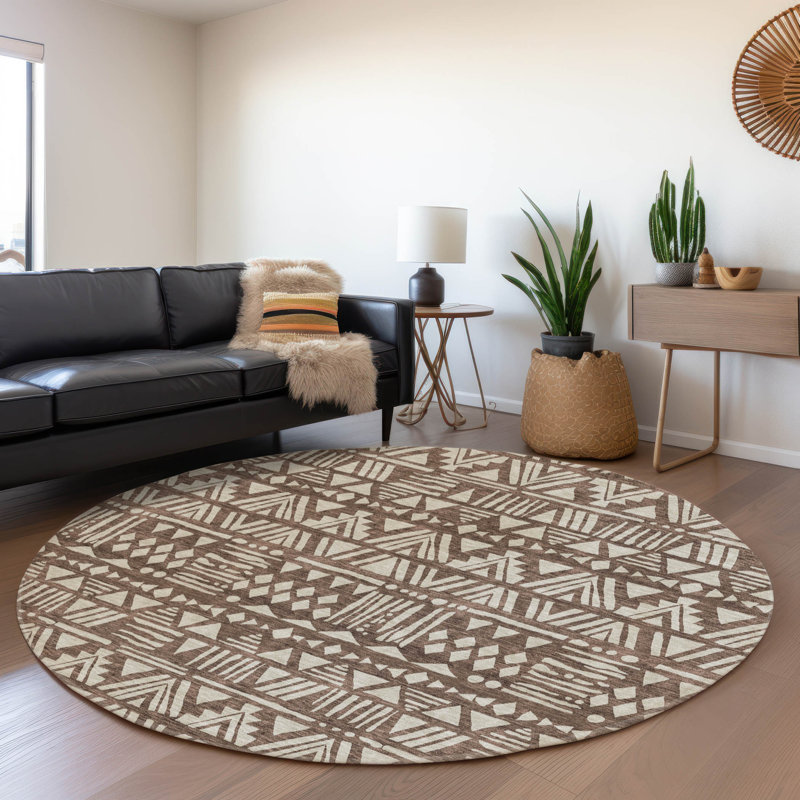 Tapis Colzie, Rond 8 pi