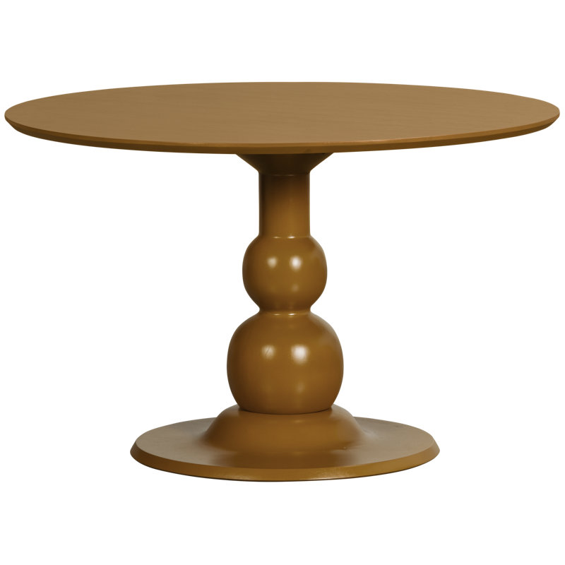 Blanco Round Solid Wood Dining Table