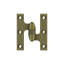 Deltana OK3025B5-R 3" x 2-1/2" Right Hand Olive Knuckle Hinge; Antique Brass Finish-136205681