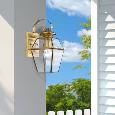 Boto Solid Brass Wall Light