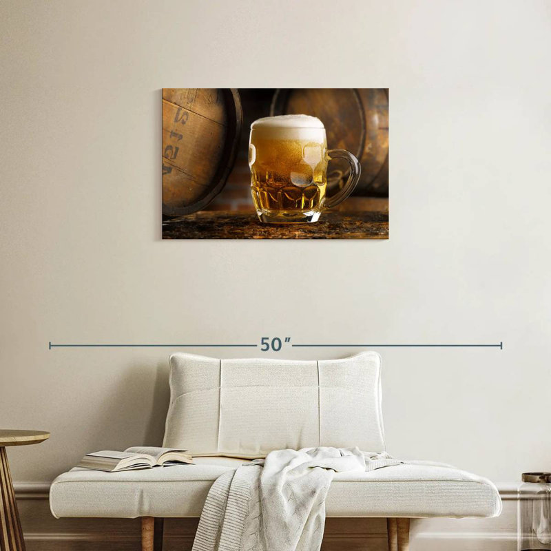 Yarlin Rustic Beer Glass, 20" H x 30" W