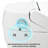 Smart Toilet With Built-in Heated Seatwhite Nightlightknob Controls