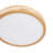 Natural Wood Circular Dimmable LED Ceiling Light