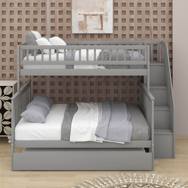 Twin Over Full Bunk Bed With Trundle