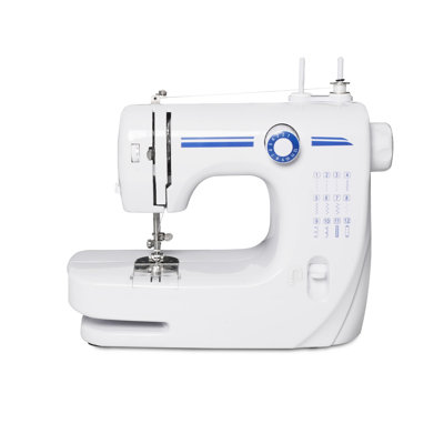 Portable Mini 12-Stitch Sewing Machine with Double Needle Sewing -  LUCKYREMORE, ET57003