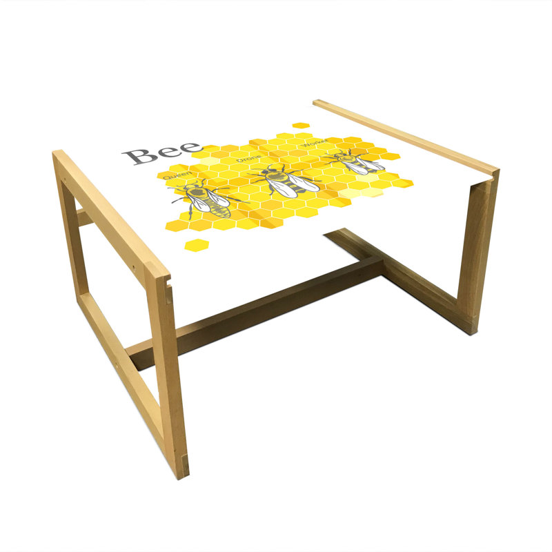 Jaimin Sled Coffee Table, 40cm H x 74cm W x 62cm D