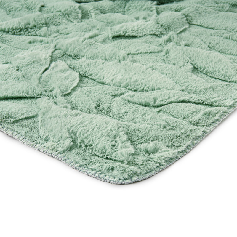 HGTV Jacquard Throw Blanket, Green