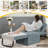 Multi-function Folding Ottoman Sofa Bed With Adjustable Backrest (Medium 36'' Width)-1688763593