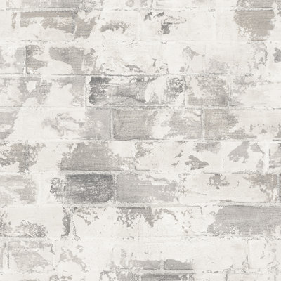 Brick 33' x 20.5" Wallpaper Roll