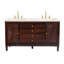 60.39'' Quartz Bathroom Vanity Top