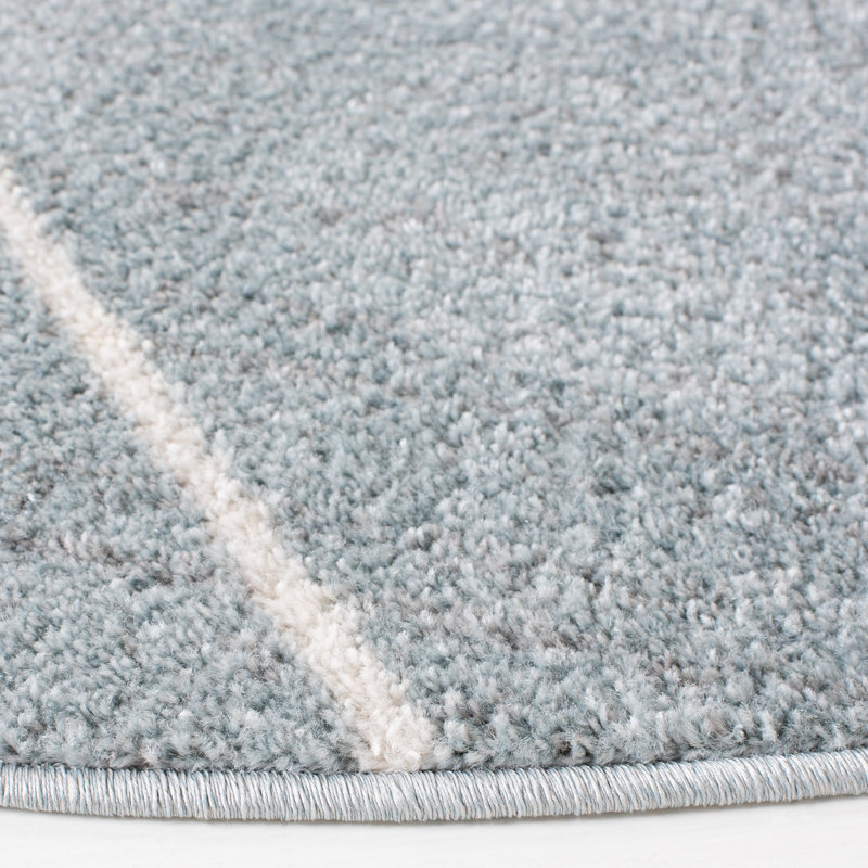 Janssen Performance Geometric Rug, Square 6'