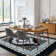 Serenity Large Area Rug With Non-Slip PVC Backing Oriental Style 200x300cm Carpet For Living Room, Bedroom, Lounge, Or Dining Room