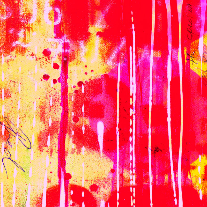 Le spectre, Toile tendue, H 12 po x l 12 po, Non
