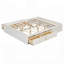 Structure de lit plateforme grand format avec 4 tiroirs de rangement et pied de lit relevable hydraulique, sans tête de lit-1912656423