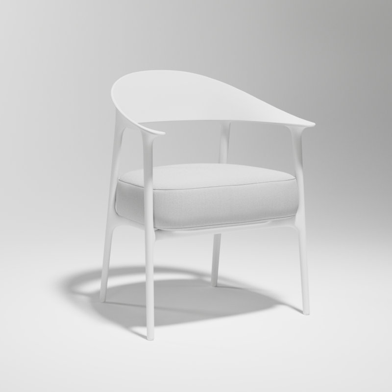 Fauteuil Afrique, Blanc