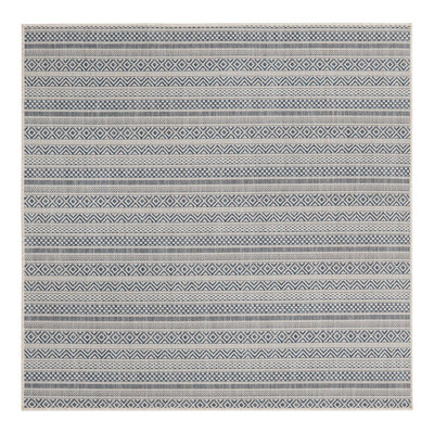 Evolet Striped Indoor / Outdoor Rug