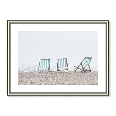 Adriatica Beach Chairs - Photograph Print