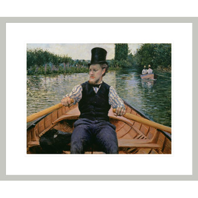 A Boating Party (Partie de bateau) by Gustave Caillebotte -Framed Giclee Print