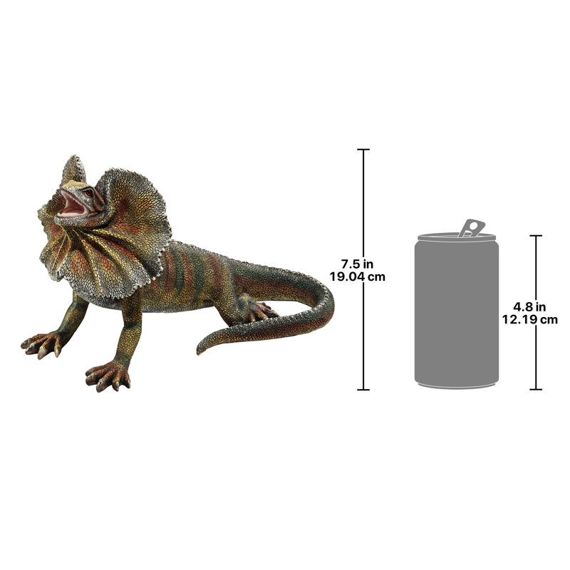 Frill-Necked Lizard Statue