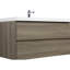 42" Bathroom Storage Vanity With Sink, Ash Grey. Resin Countertop, Unit Vanity, Countertop Basin, 2 Drawers. Modern & Functional