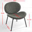 Chaises de salle à manger avec pieds en métal-897360333