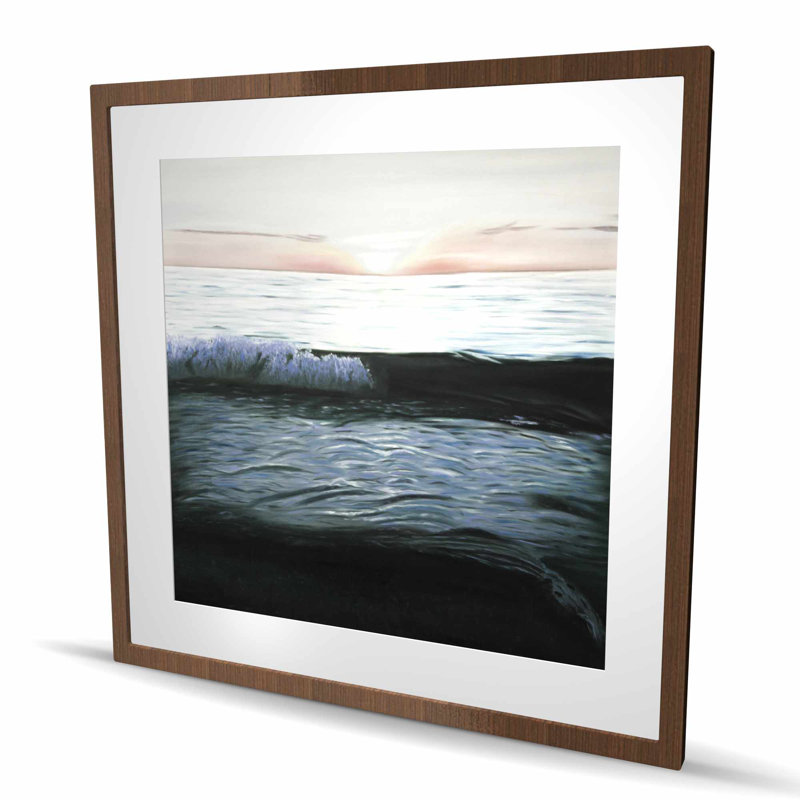 «Desaturé Sunset» - Impression sur fond mat