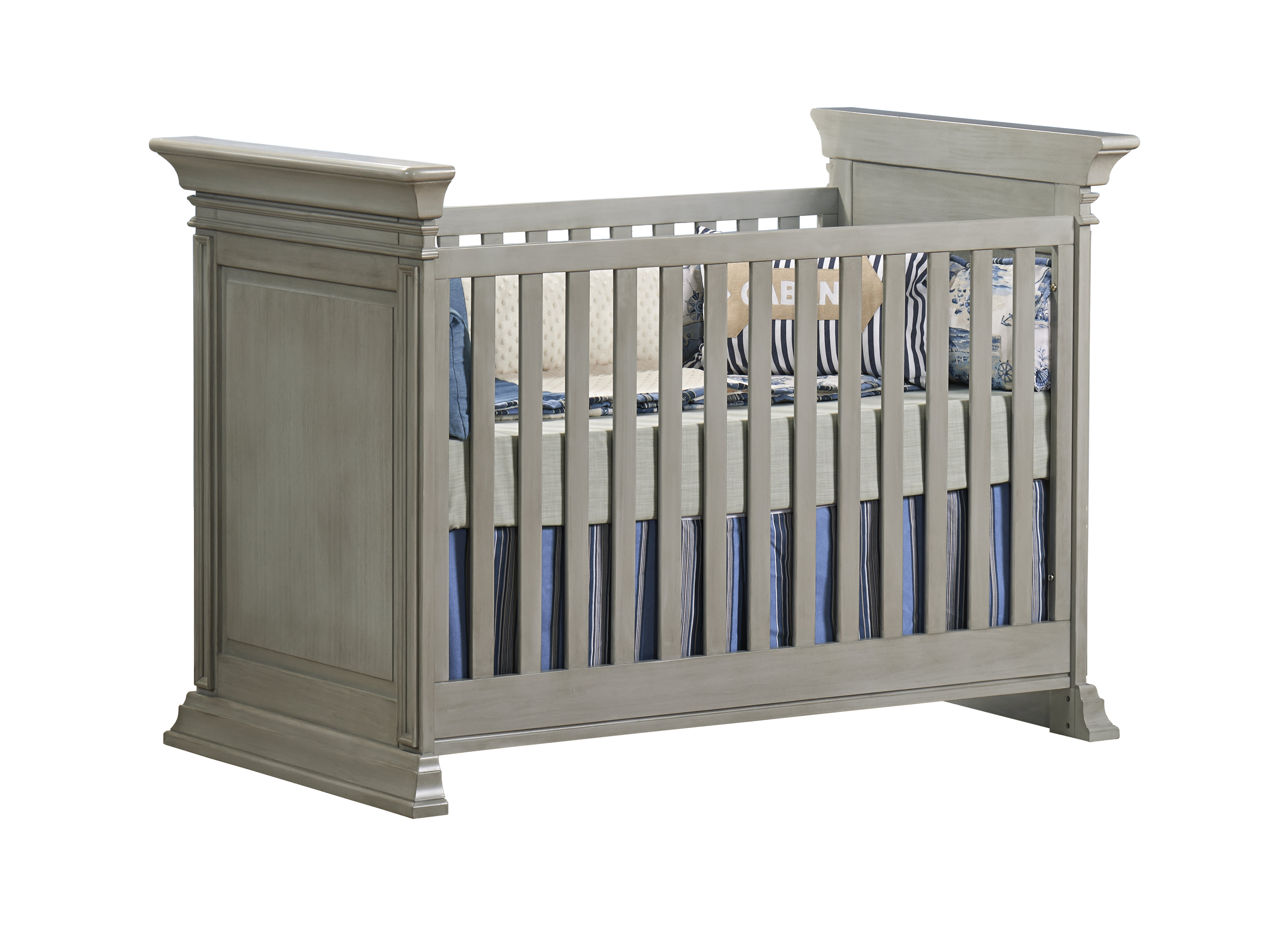 Vienna 3 in 1 Convertible Crib Birch Lane