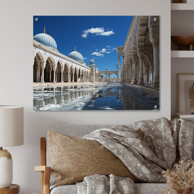 Art de l'Islam Masjid Alaqsa - Art mural acrylique de l'Islam