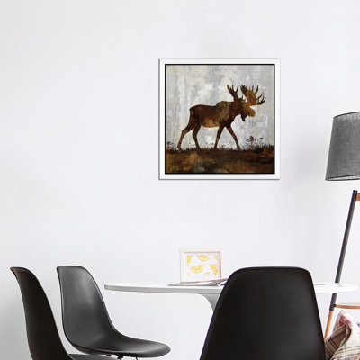 Moose 1 Piece Painting on Canvas