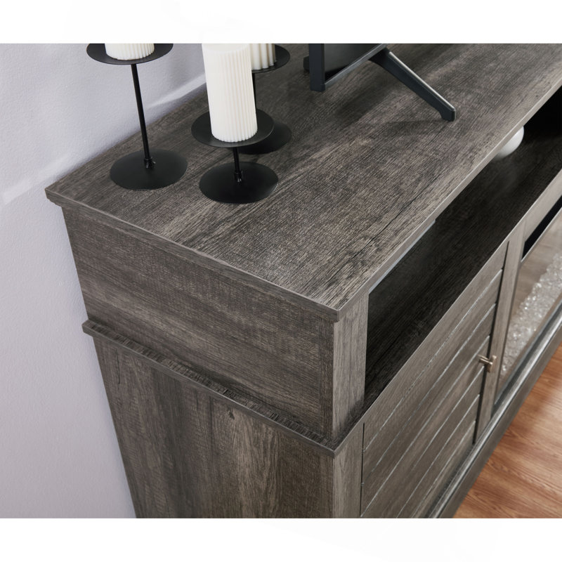 Console 70 po avec foyer et chauffage