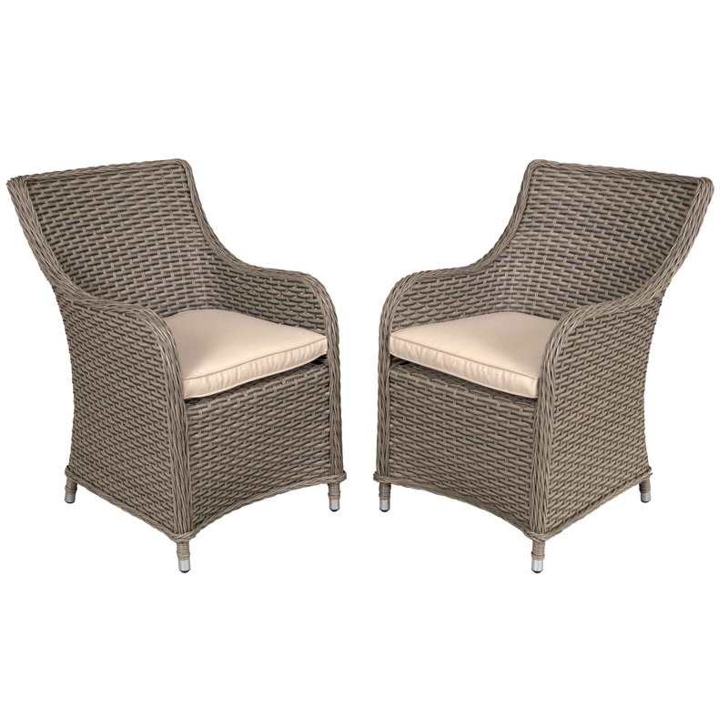 Kasuri Wicker Outdoor Lounge Chair