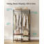 Alfonsina 95cm Industrial Pipe Clothing Rack-34411796