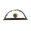 Rustic Lodge Flush Mounted Sconce