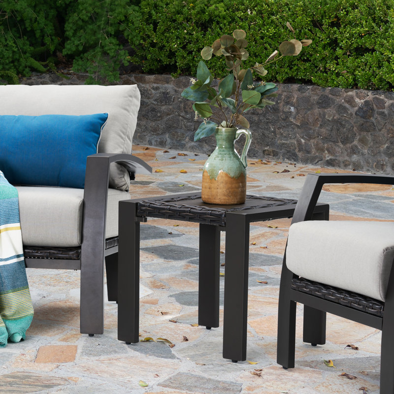 Jorolf Outdoor Side Table, Espresso
