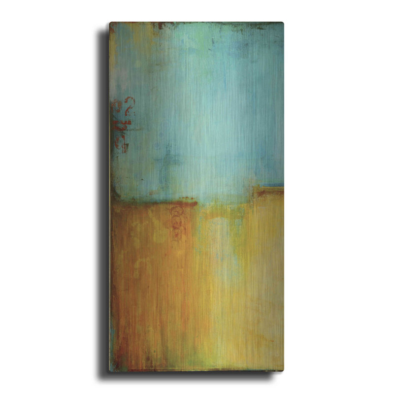 Winston Porter «Pier 37 I» par Erin Ashley, art mural en métal, H 24 po x l 12 po